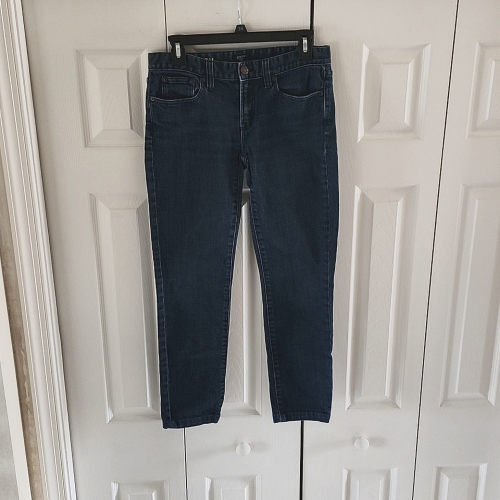 J. Crew 'Toothpick' jeans- Dark Blue